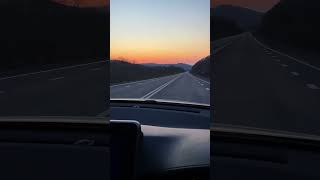 #moments … #sunset #automobile #musicincar
