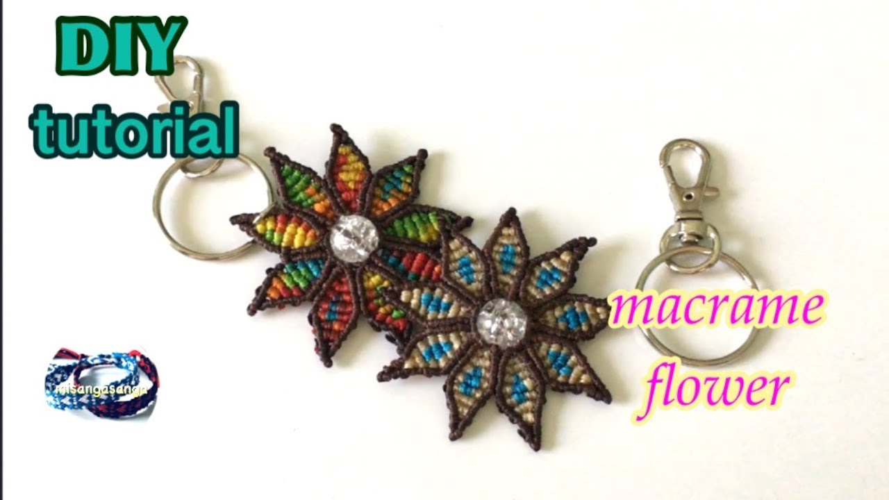 細身 2色細身のカッコいいミサンガの編み方作り方 Youtube