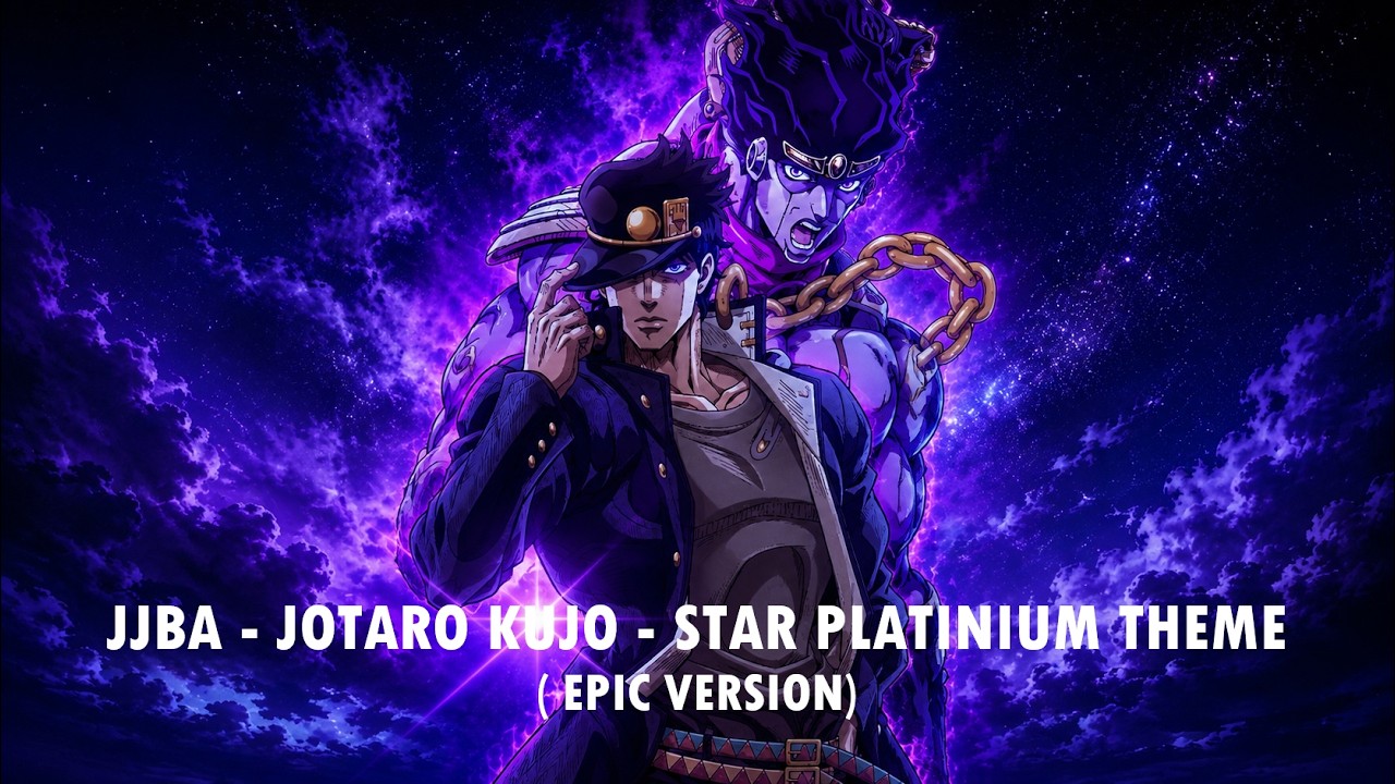 JJBA - JOTARO KUJOH - STAR PLATINIUM THEME  ( EPIC VERSION)
