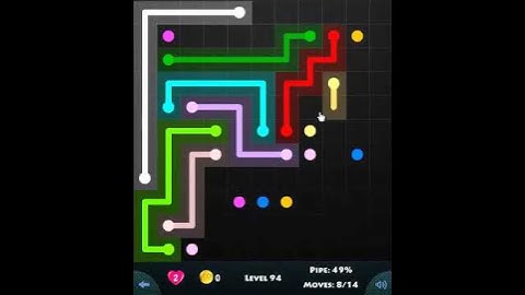 11 × 11 MANIA LEVEL 94 - FLOW GAME ON FACEBOOK Connect the dots