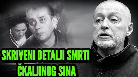 VELIKA TRAGEDIJA UMRO ČKALJIN SIN! SKRIVENI DETALJI O SMRTI ČEDOMIRA PETROVIĆA, PORODICA ŠKRTA NA...