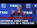 Universal Child Care: Warren Rallies Democrats on the Path Forward Delivering for American Families