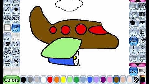 Tux Paint Startup New Drawing | Project Demo