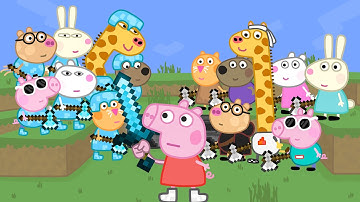 Minecraft Speedrunner Peppa vs Hunters - All Episodes