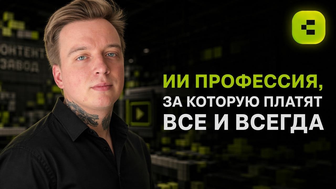 Видео о профессии креатора контент-заводов