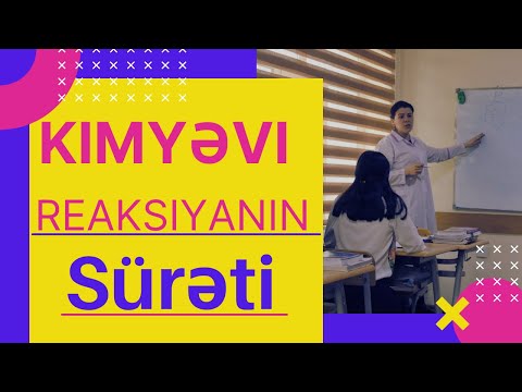 Kimyəvi reaksiyanın sürəti və ona təsir edən amillər