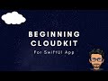 Beginning cloudkit  swiftui app create read delete