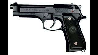 Beretta M9 Grips - OEM Plastic to OEM Rubber Panels