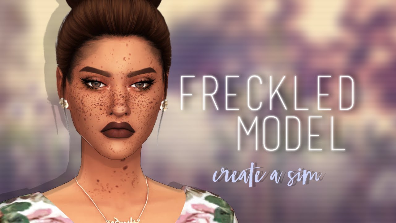 freckles sims 4 cc