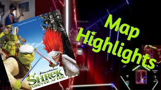 Shrek 4 entire movie in Beat Saber highlights