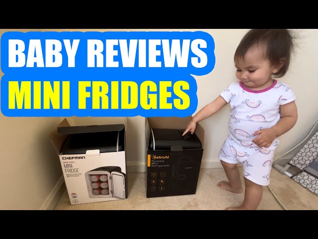 AstroAI Portable Mini Fridge & HiCozy Counter Top Ice Maker Testing and  Review 