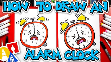 How To Draw An Alarm Clock