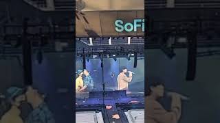 BTS sound check at Sofi stadium