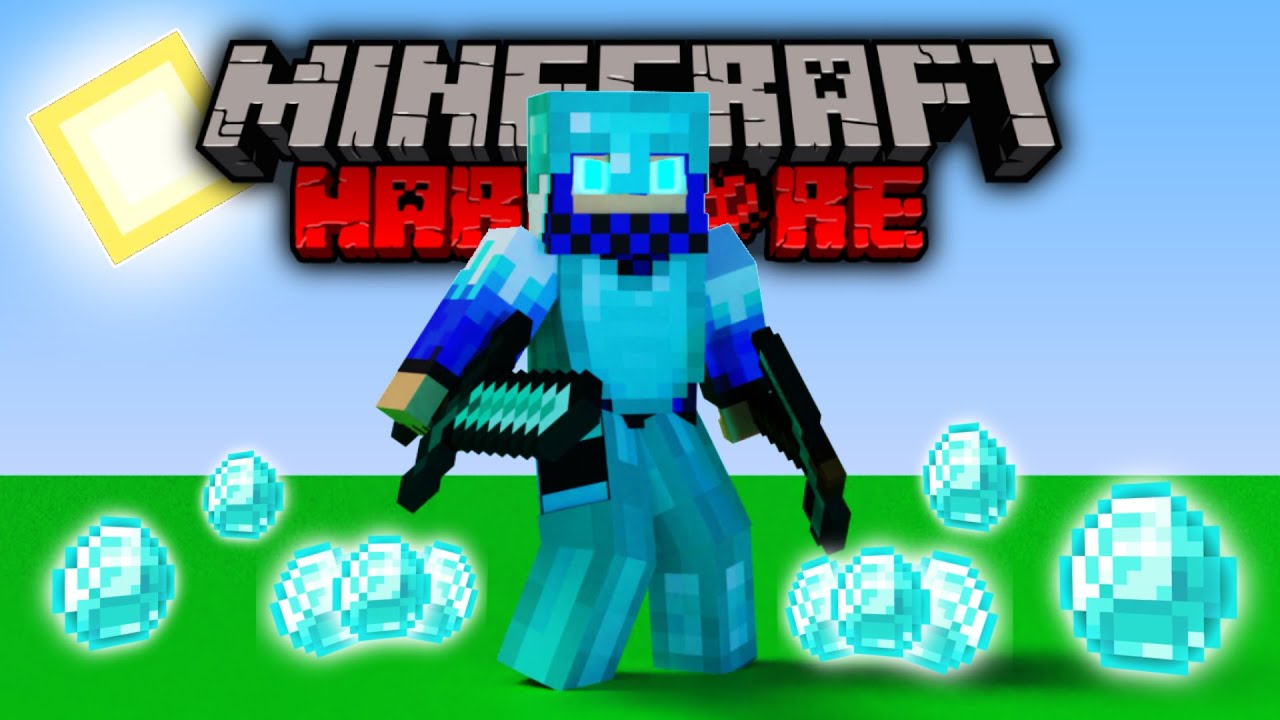I GOT FULL DIAMOND ARMOR IN MINECRAFT HARDCORE!! - YouTube