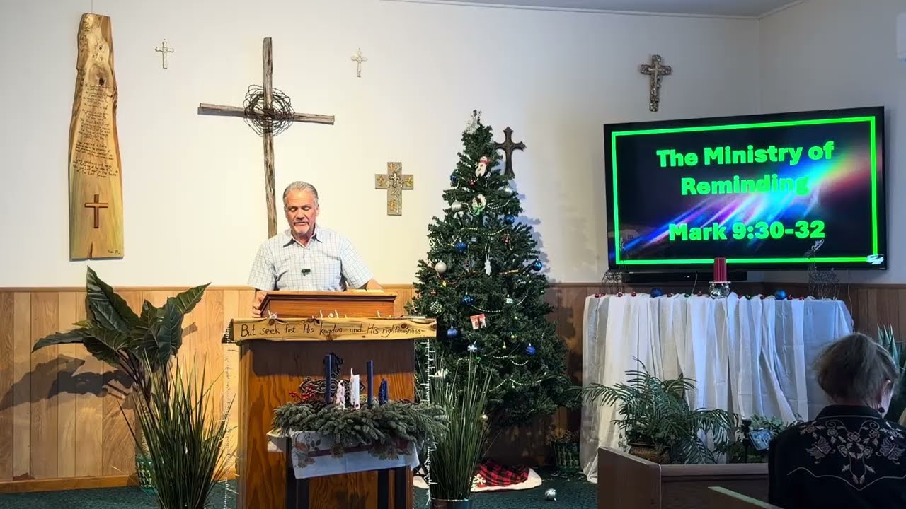 Служение напоминания (Марк 