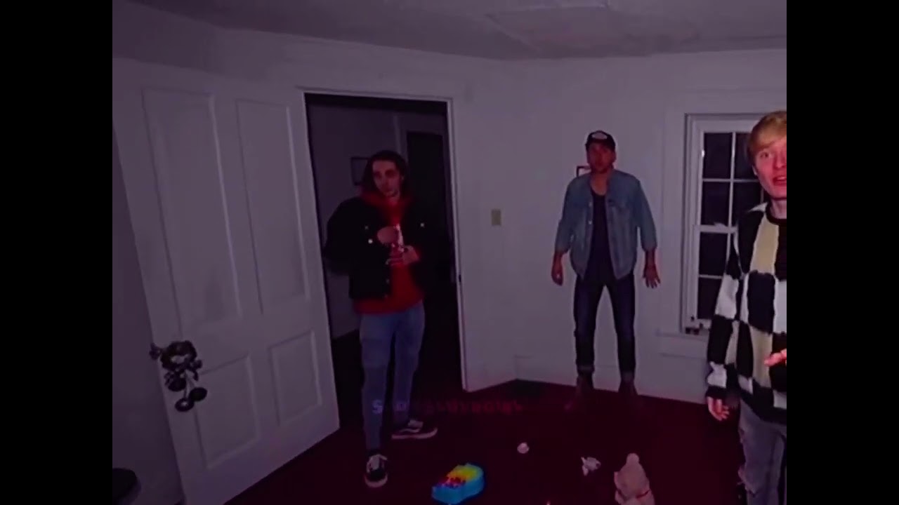 Its standing right behind you.. Sam & Colby / Sallie House YouTube