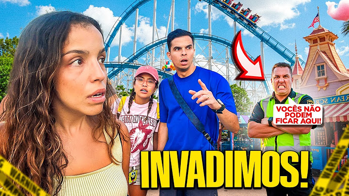 INVADIMOS UM PARQUE DE DIVERSÕES INACABADO E NOS SURPREENDEMOS MUITO!