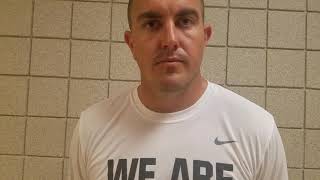 Pickerington North football coach Nate Hillerich