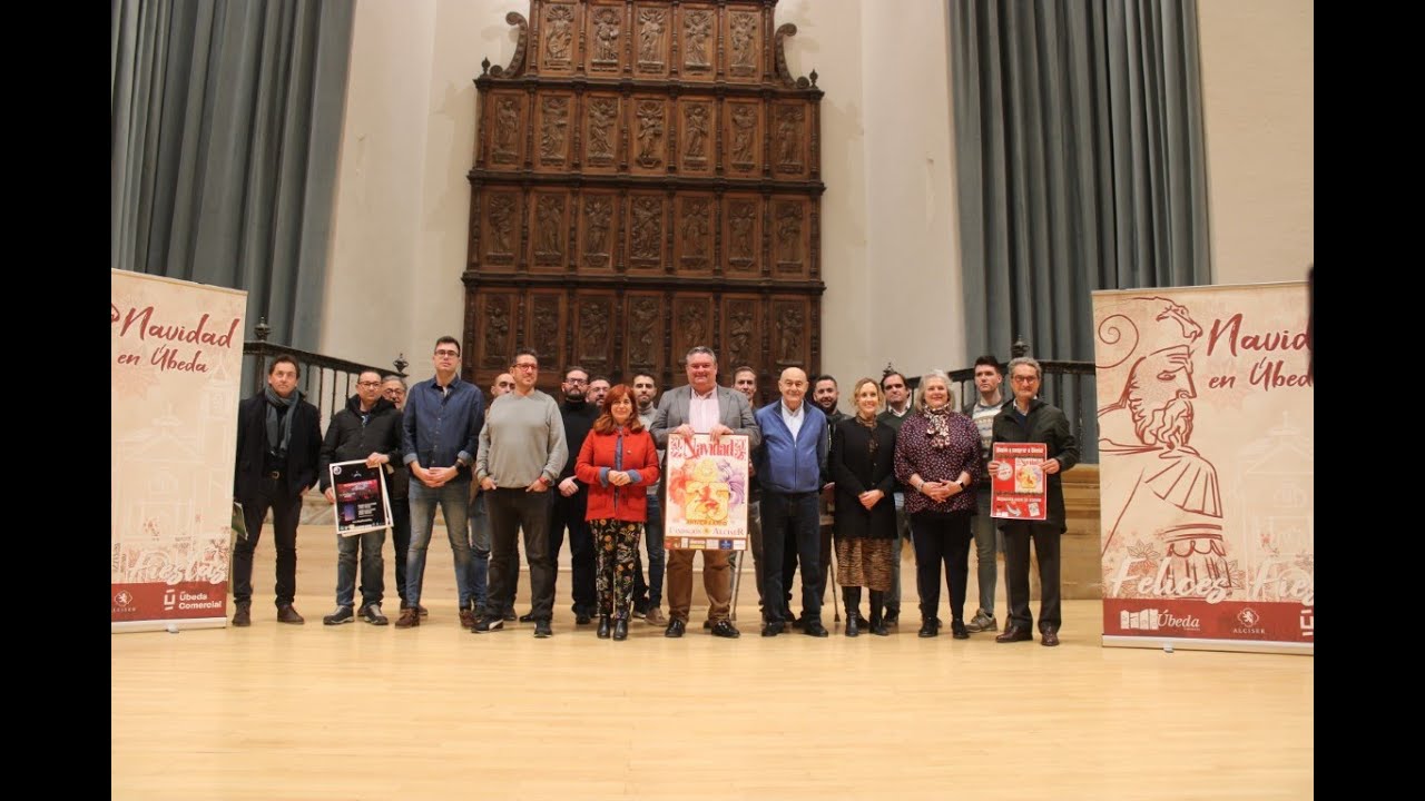 Úbeda presenta más de 150 actividades para realizar en Navidad 2 Navidad en La Loma 2022 · Presentación de la programación de Navidad de Úbeda