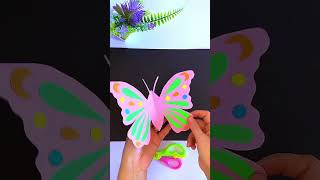 how to make butterfly #phonk #diy #papercrafting #art #loop #handmade #aa23 #paperfolding #handbell