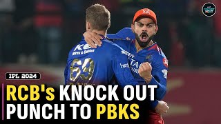 IPL 2024: Royal Challengers Bengaluru Knocks Out Punjab Kings From Playoff Race