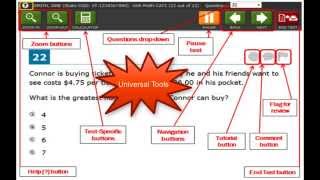 Smarter Balanced - Student Tools - Training Video