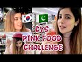  cvs food challenge  pink food only 