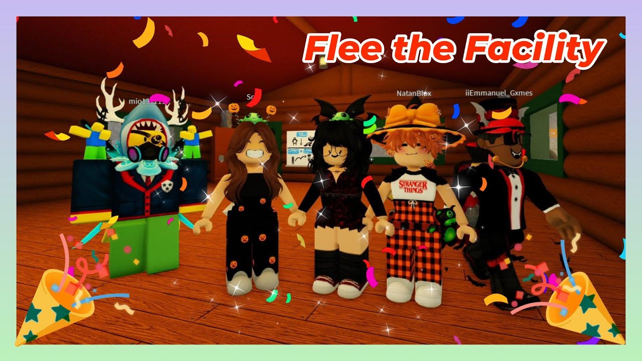 Roblox - CONGELEI MINHA MÃE (Flee The Facility), Luluca Games 