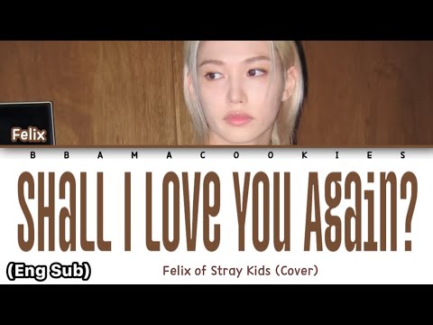 FELIX - 'SHALL I LOVE YOU AGAIN' (By Kim Dong Ryul) Lyrics || Color Coded Lyrics (Han/Rom/Eng)