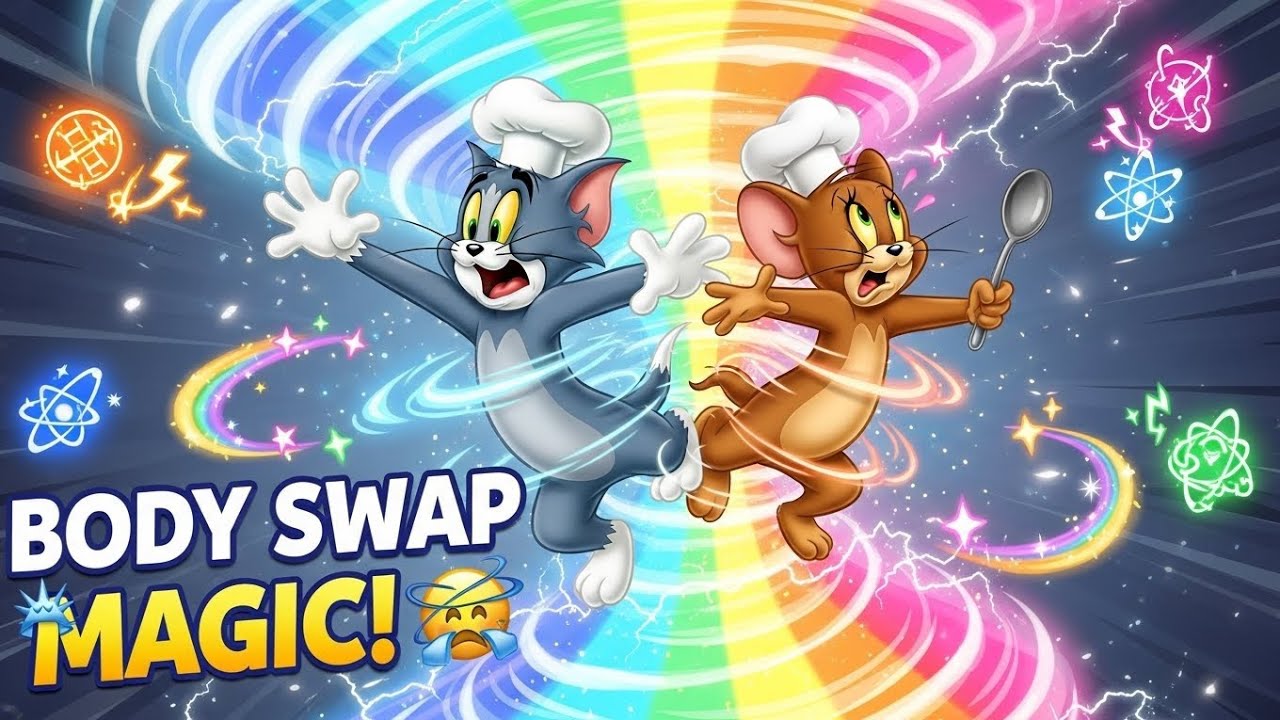 Tom and Jerry: SWITCHED BODIES!