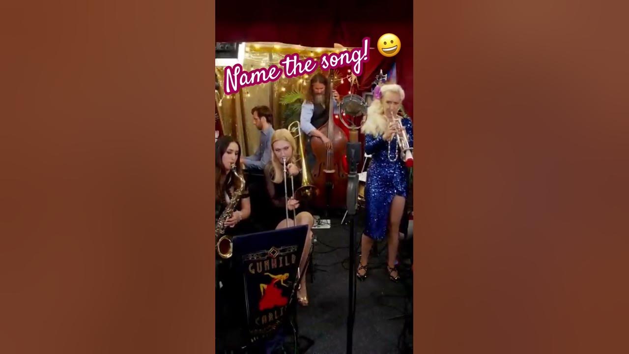 Name the song! #jazz #carlingsdarlings #gunhildcarling #speakeasy