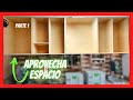 🥇DESCUBRE Cómo HACER ARMARIOS de PARED. ORGANIZA tú TALLER de carpintería. MUEBLES ALTOS. Parte 1