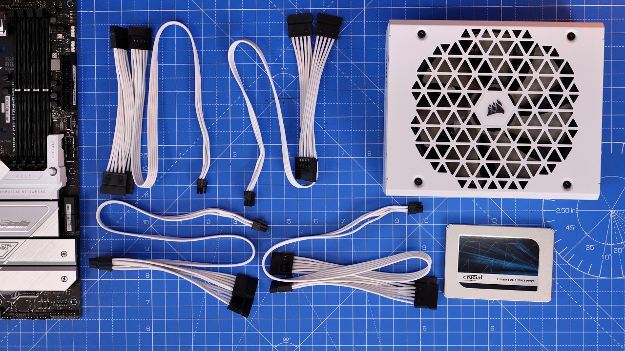 Corsair RM1000x SHIFT PSU Wiring guide - YouTube