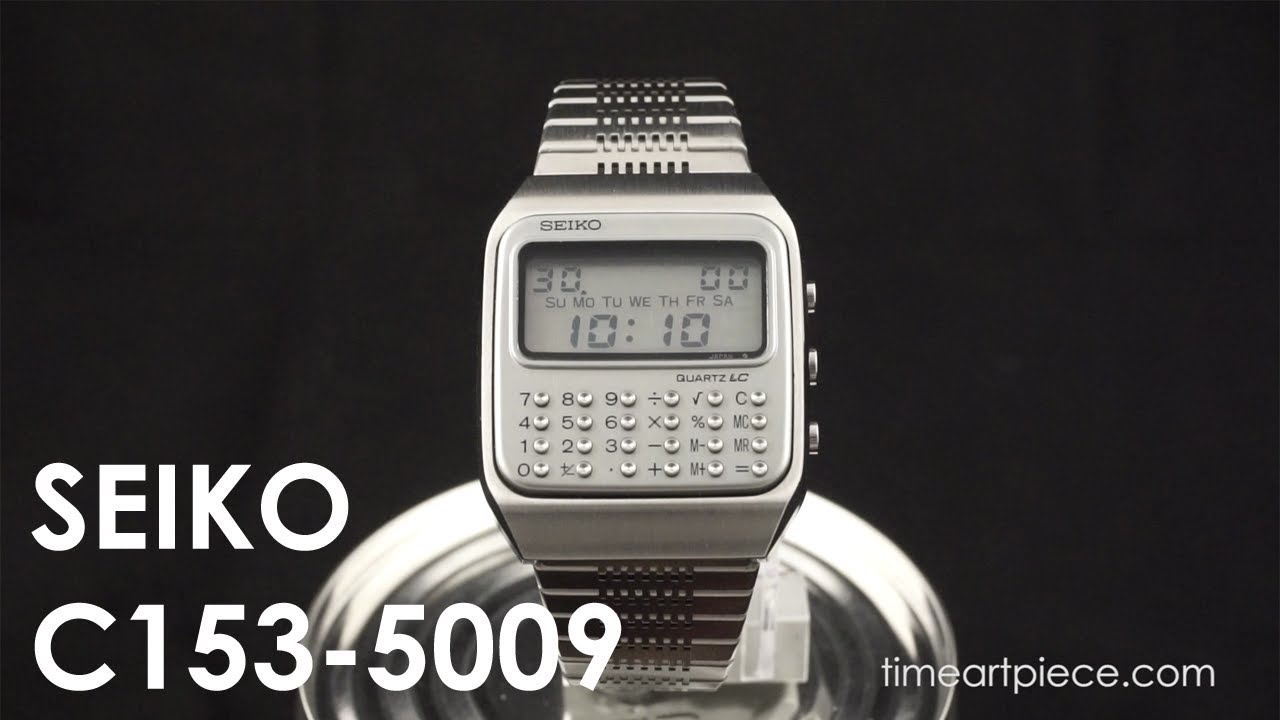 Seiko C153-5009 Silver - Time Art Piece