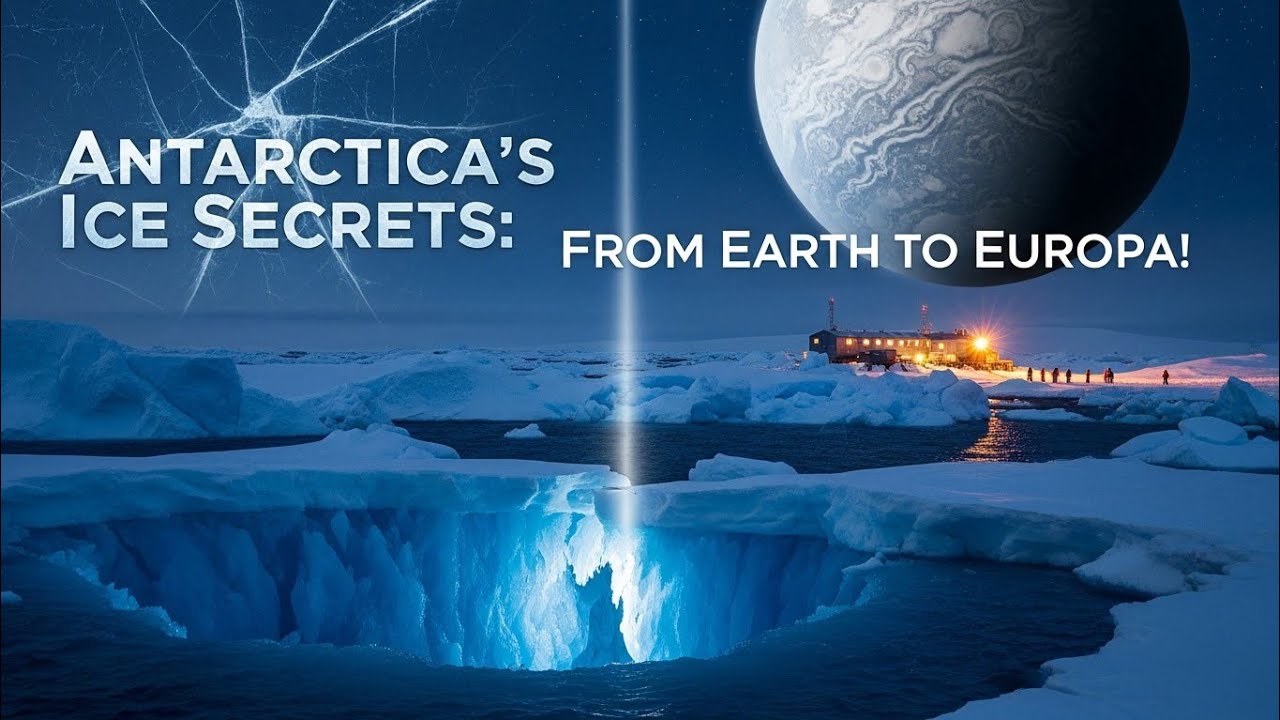 Ледяные секреты Антарктиды: от Земли до Европы!