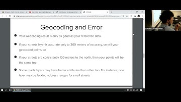Lecture Video: Geocoding