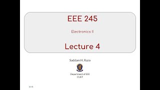 EEE 245: L4