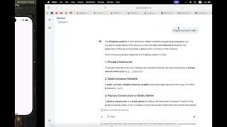 Lecture 01: SQFlite with Singleton pattern Explanation