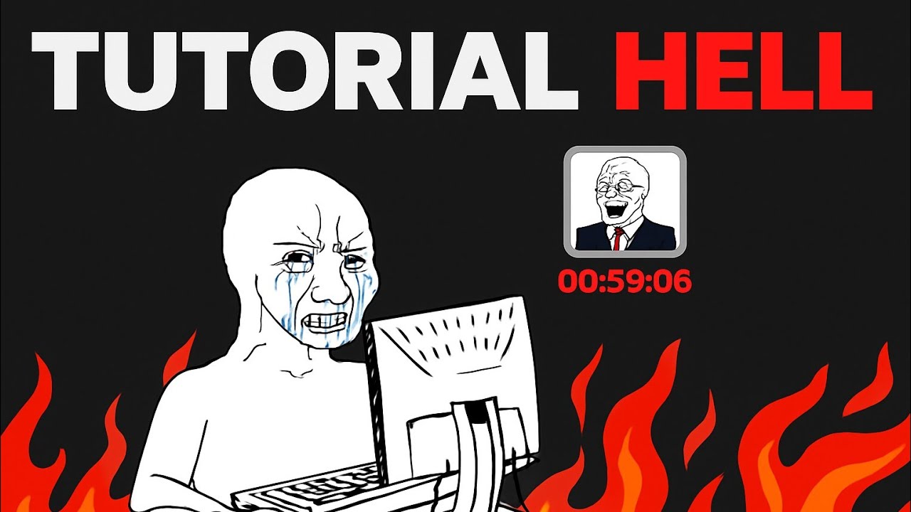 The REAL Reason You're Stuck in Tutorial Hell and How to ESCAPE - YouTube