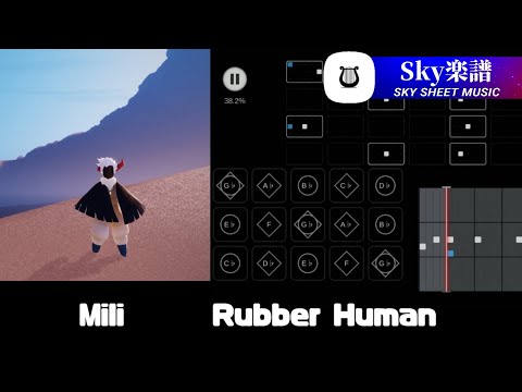 Sky 楽譜 - Rubber Human / Mili