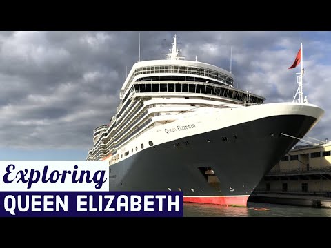 Tour of Cunard's Queen Elizabeth - Exploring Queen Elizabeth. Video Thumbnail