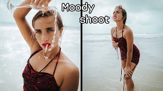 Moody Beach Photoshoot - Quarantine In Tulum Mexico
