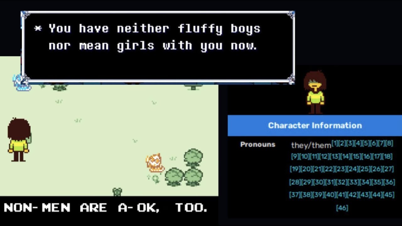 Looking at Gender Identity in Deltarune