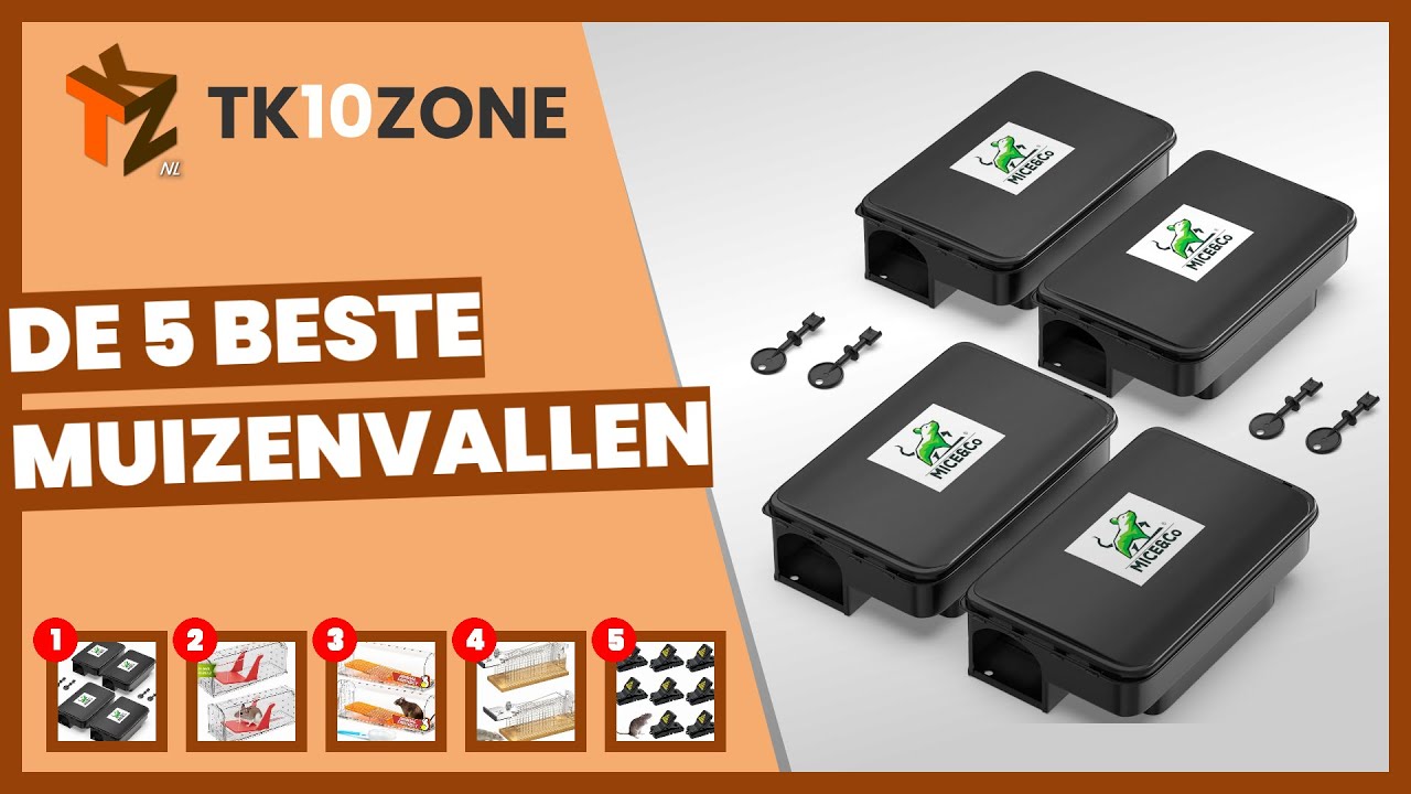De 5 beste muizenvallen