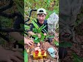Outdoorfood U Are So Kind My Brother Share Food In Forest #survival #camping #forest #outdoor