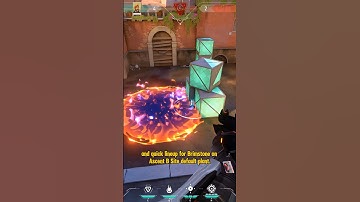 Brimstone molly Lineup Ascent B Site #valorant #valorantclips #learning #lineups #clutch #attack