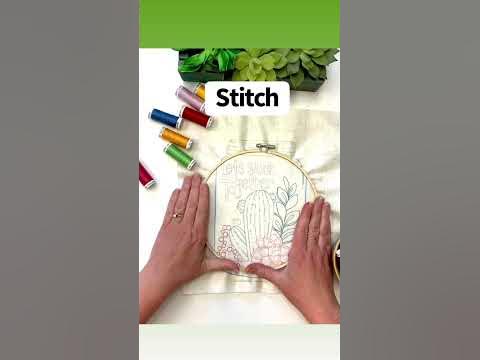 How To Use Stick And Stitch Paper [With Tips and Tricks] - Crewel Ghoul