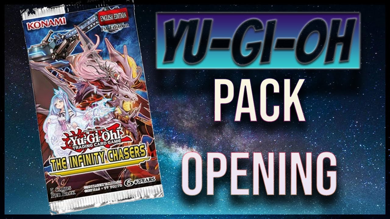 Yugioh Infinity Chasers TCG Booster Pack Opening 