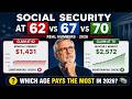 The Huge Gap Between Claiming Social Security at 62 vs 70