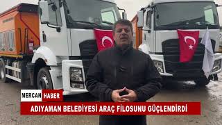 Adiyaman Beledi̇yesi̇ Araç Fi̇losunu Güçlendi̇rdi̇